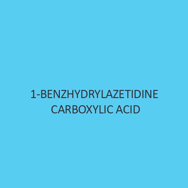 1 Benzhydrylazetidine Carboxylic Acid