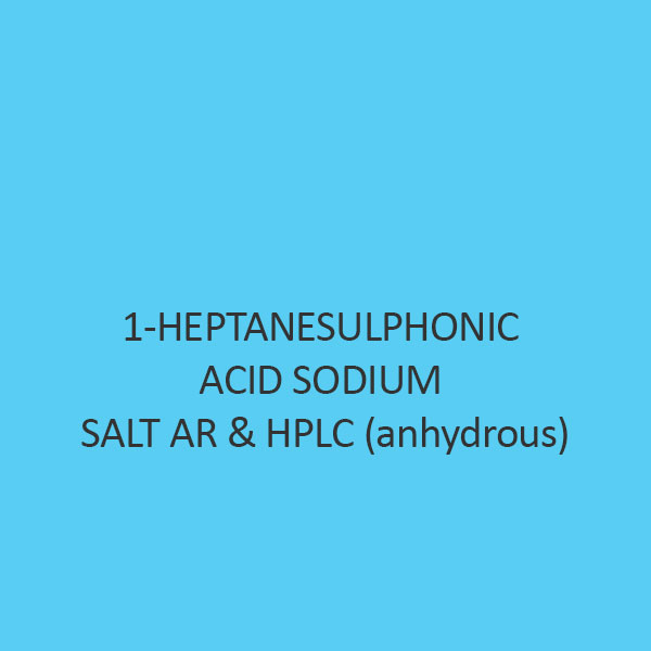 1 Heptanesulphonic Acid Sodium Salt AR and Hplc (Anhydrous)