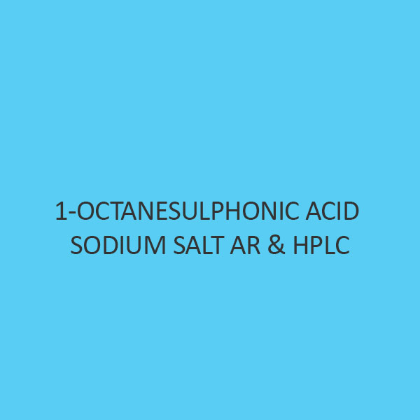 1 Octanesulphonic Acid Sodium Salt AR and Hplc