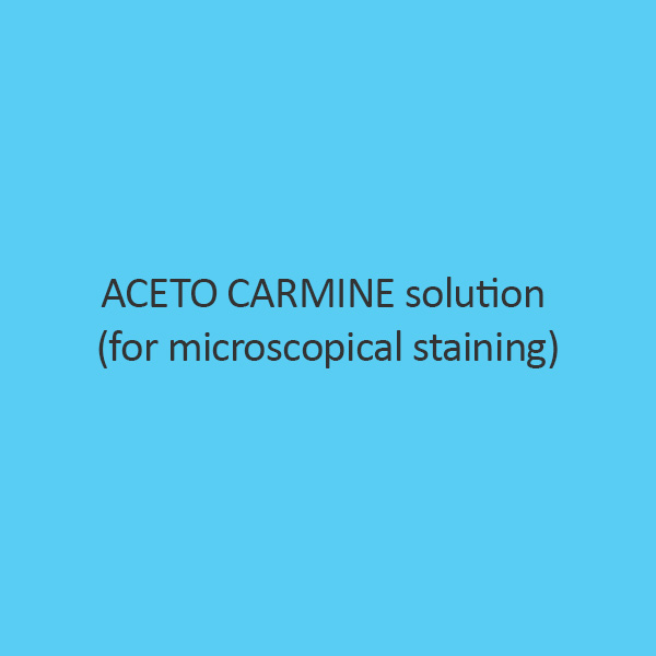 Aceto Carmine Solution for microscopical staining
