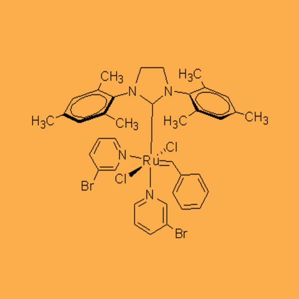 Dichloro[1-3 bis(2-4-6 trimethylphenyl) 2 imidazolidinylidene](benzylidene)bis(3 bromopyridine)ruthe