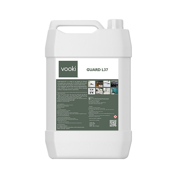 Vooki Guard L37 | Non Porous Surfaces | Kills 99.9% Germs