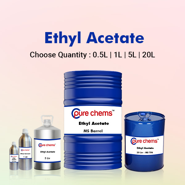 Ethyl Acetate | CAS No.: 141-78-6 | CH3COOC2H5 | Clear liquid | Fruity Odor