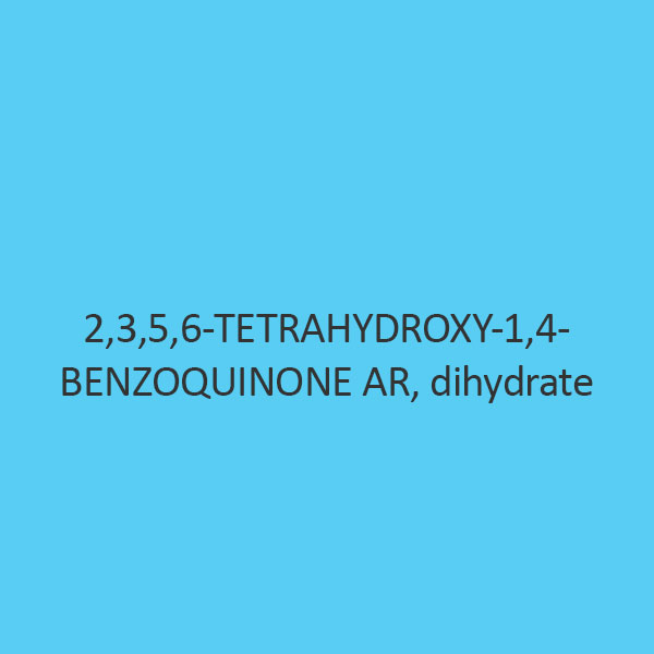 2 3 5 6 Tetrahydroxy 1 4 Benzoquinone AR