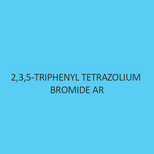 2 3 5 Triphenyl Tetrazolium Bromide AR