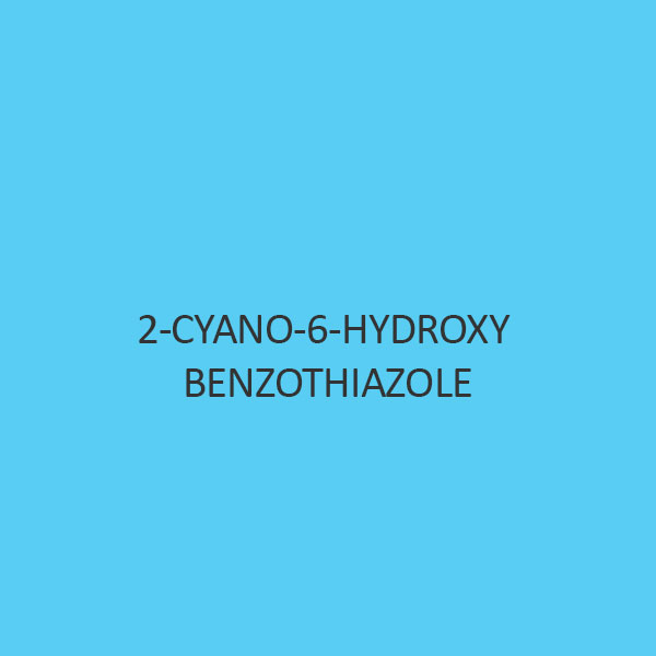 2 Cyano 6 Hydroxy Benzothiazole