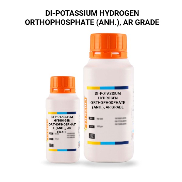 Di-Potassium Hydrogen Orthophosphate (Anh.), AR Grade
