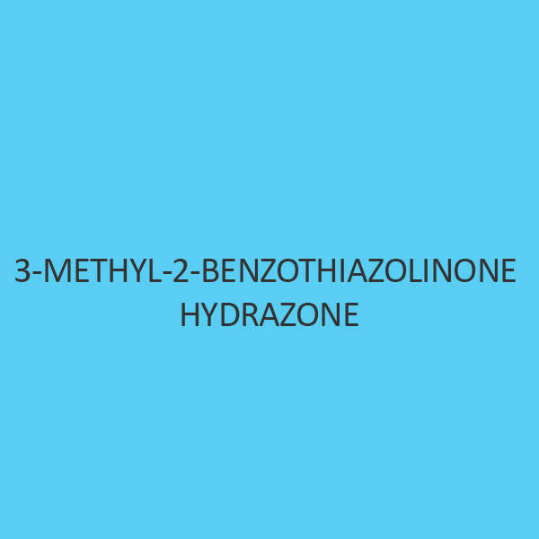 3 Methyl 2 Benzothiozolinone Hydrazone Hydrochloride AR