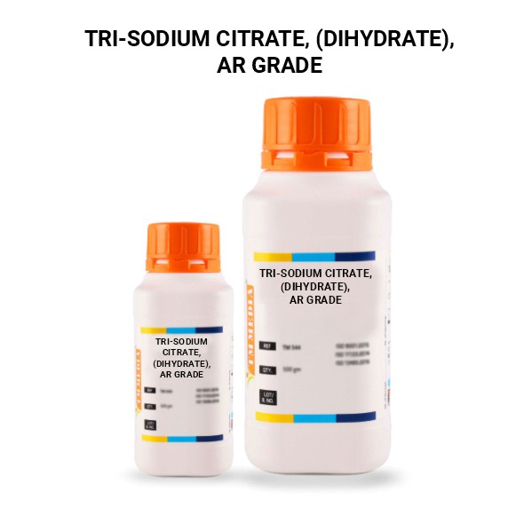 Tri-Sodium Citrate, (Dihydrate), AR Grade