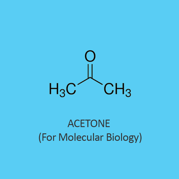 Acetone for molecular biology