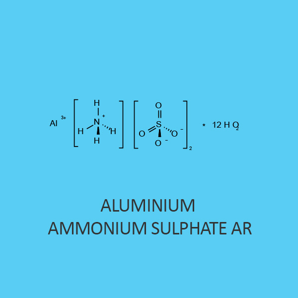 Aluminium Ammonium Sulphate AR dodecahydrate