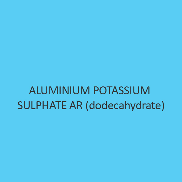 Aluminium Potassium Sulphate AR (dodecahydrate)