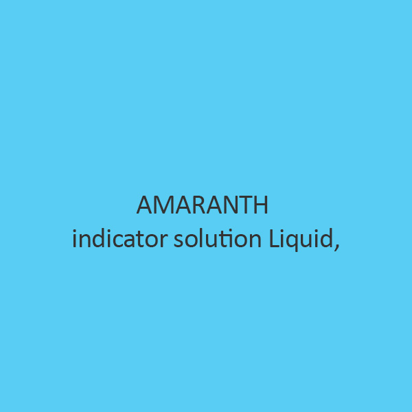 Amaranth Indicator Solution Liquid