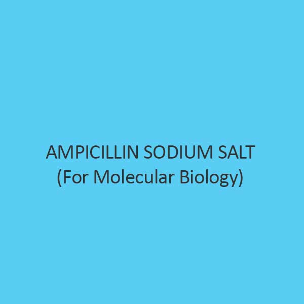 Ampicillin Sodium Salt For Molecular Biology