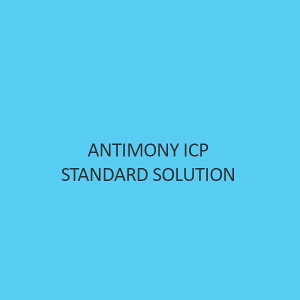 Antimony ICP Standard Solution 1000mg L In Nitric Acid
