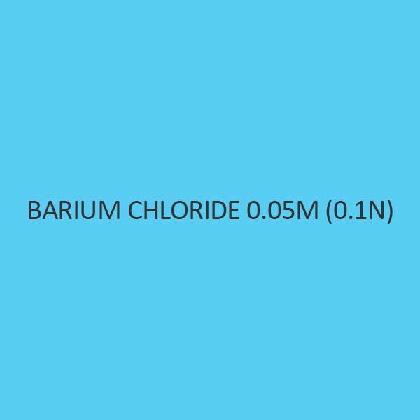 Barium Chloride 0.05M