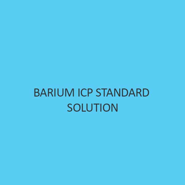 Barium ICP Standard Solution 1000Mg L In Nitric Acid