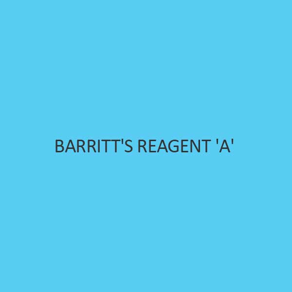 BarrittS Reagent A New