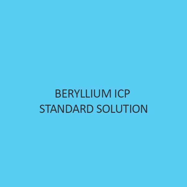 Beryllium ICP Standard Solution 1000Mg L In Nitric Acid