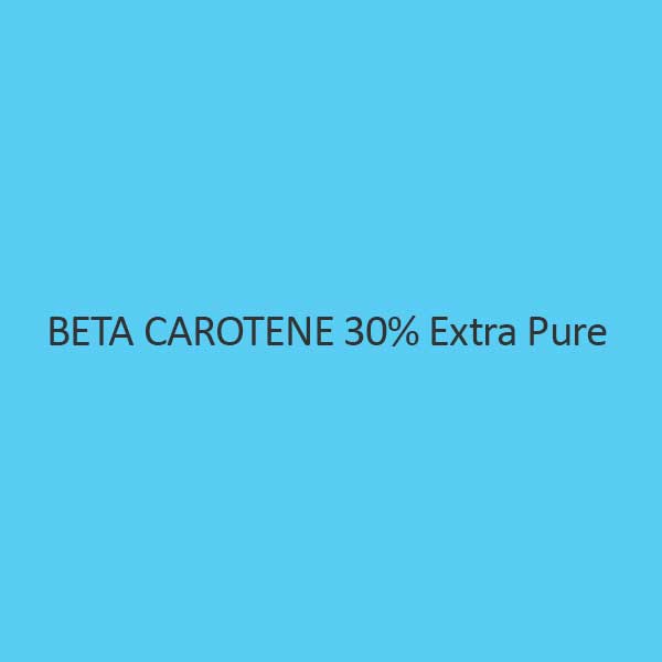 Beta Carotene 30 Percent Extra Pure