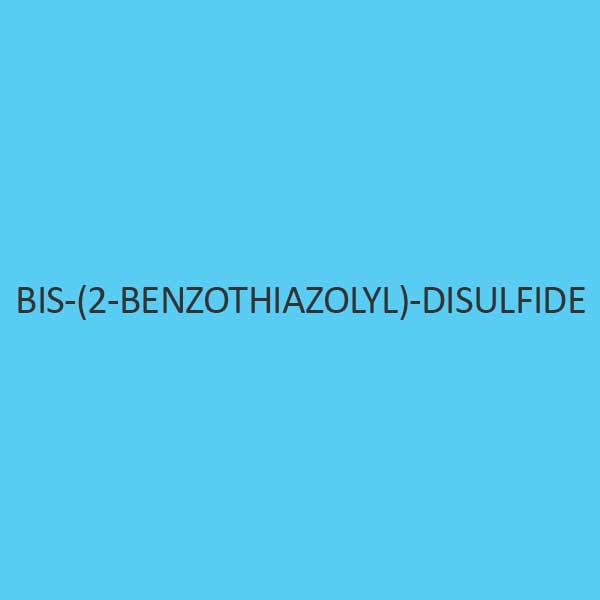 Bis 2 Benzothiazolyl Disulfide