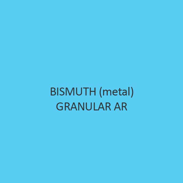 Bismuth metal Granular AR