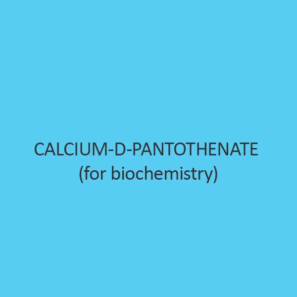 Calcium D Pantothenate For Biochemistry