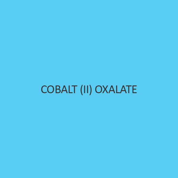Cobalt (II) Oxalate Dihydrate