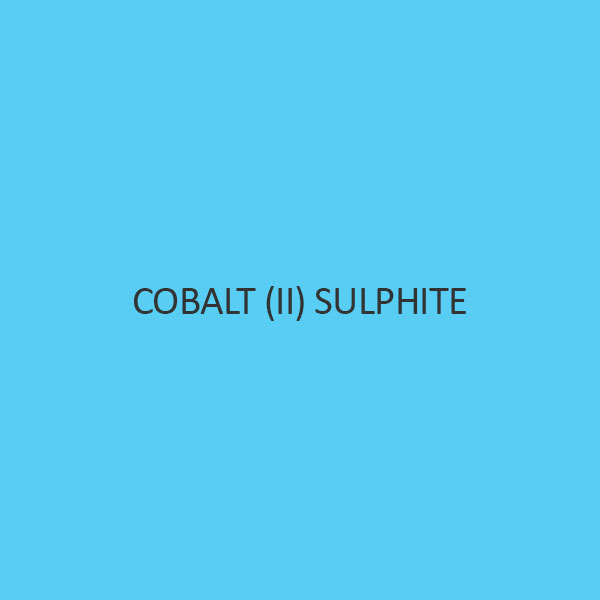Cobalt (II) Sulphite Cobaltous Sulphite