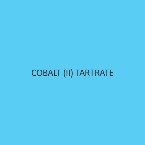 Cobalt (II) Tartrate Cobaltous Tartrate