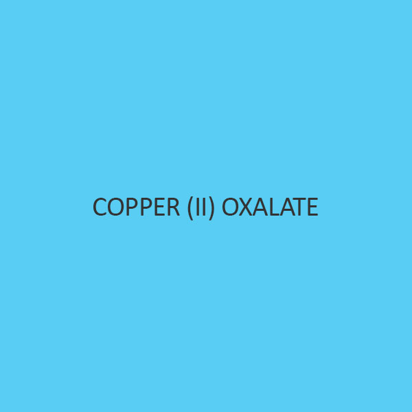 Copper (II) Oxalate (Cupric Oxalate)