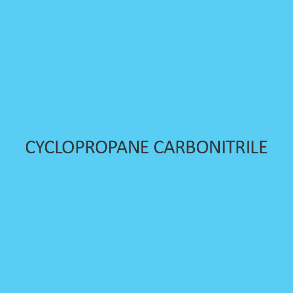 Cyclopropane Carbonitrile
