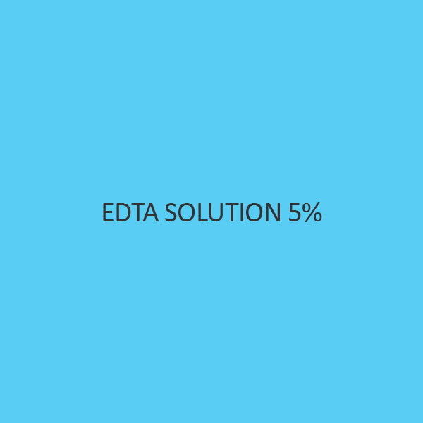 Edta Solution 5 Percent (2x2 amps Of set in a box)