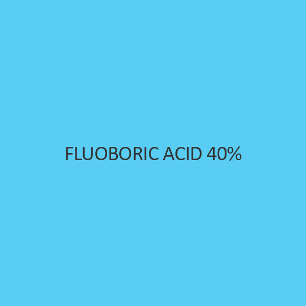 Fluoboric Acid 40 Percent (Borofluoric Acid)