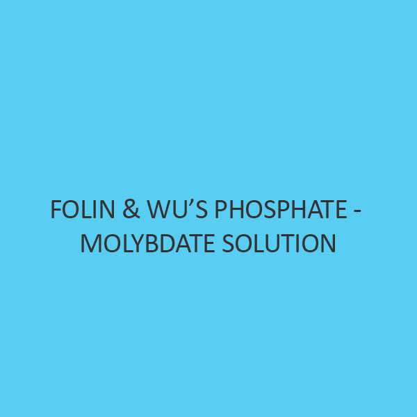 Folin & Wu’S Phosphate Molybdate Solution