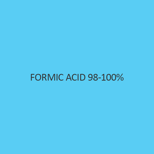 Formic Acid 98 to 100 Percent