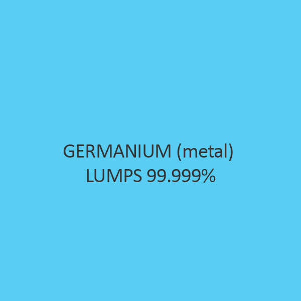 Germanium (Metal) Lumps 99.999 Percent