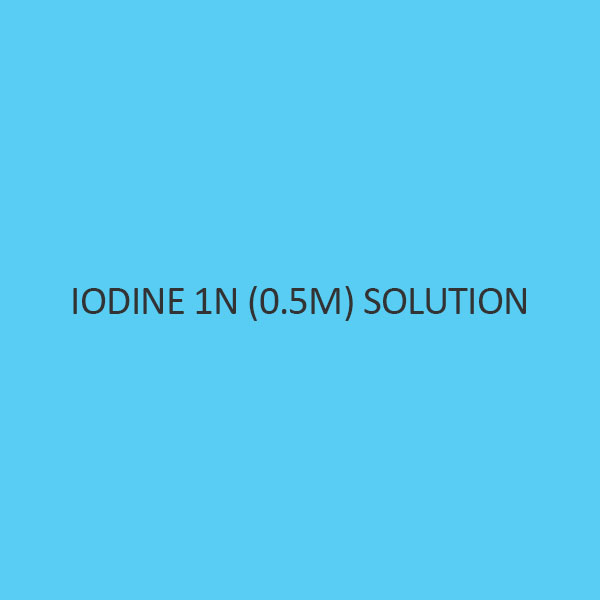 Iodine 1N (0.5M) Solution