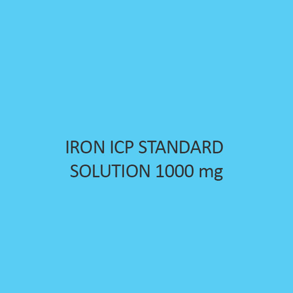 Iron ICP Standard Solution 1000Mol Per L in Nitric Acid
