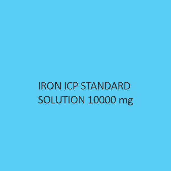 Iron ICP Standard Solution 10000Mol Per L in Nitric Acid
