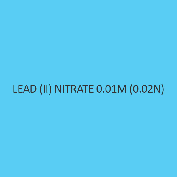 Lead (II) Nitrate 0.01M (0.02N)