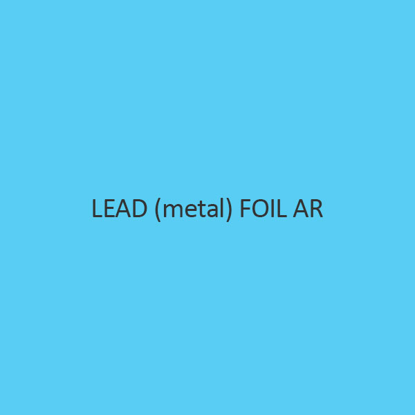 Lead (Metal) Foil AR