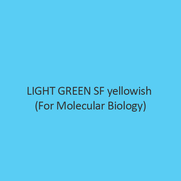 Light Green Sf Yellowish (For Molecular Biology) (For Microscopy)