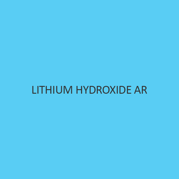 Lithium Hydroxide AR (Monohydrate)