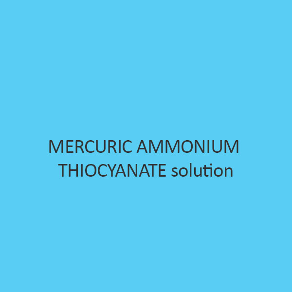 Mercuric Ammonium Thiocyanate solution