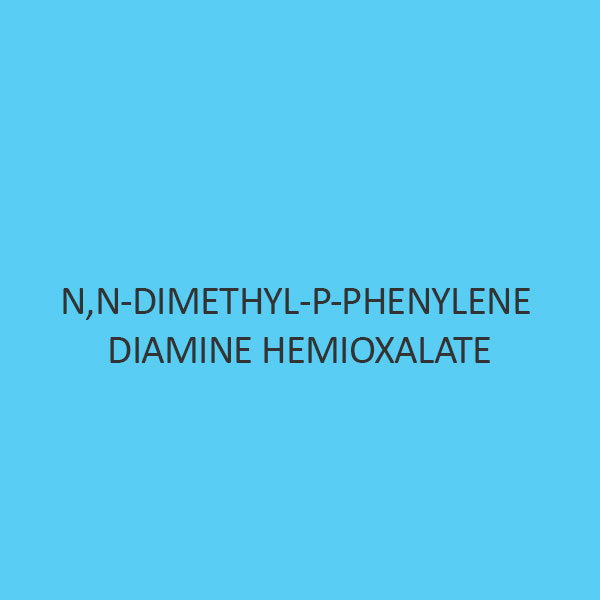 N N Dimethyl P Phenylene Diamine Hemioxalate