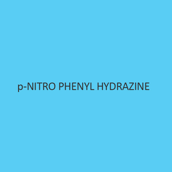 P Nitro Phenyl Hydrazine
