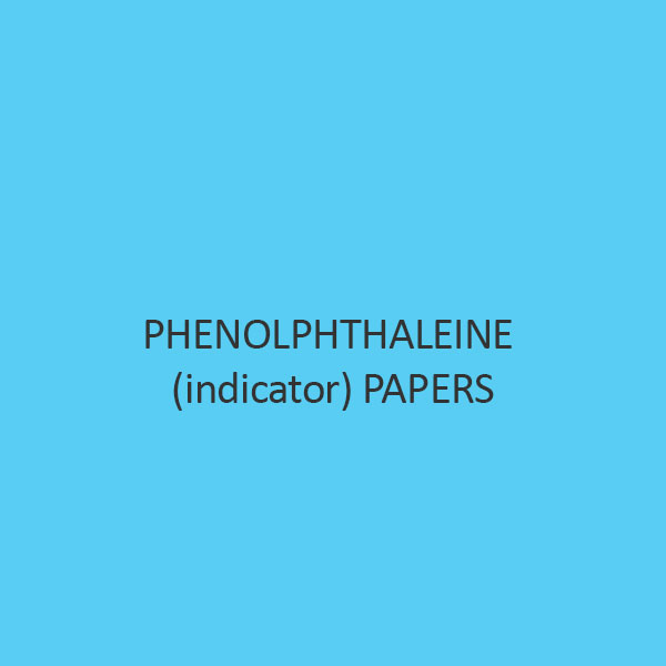 Phenolphthaleine (Indicator) Papers