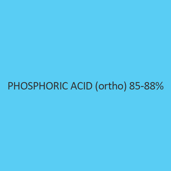 Phosphoric Acid (Ortho) 85 to 88 Percent