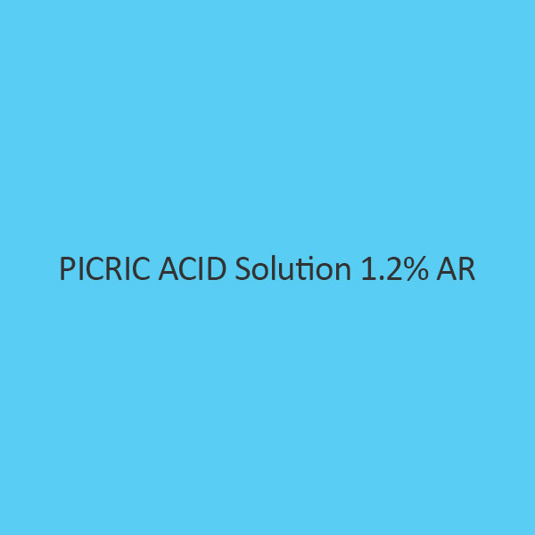 Picric Acid Solution 1.2 Percent AR